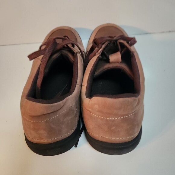 Land's End Hickory Brown Suede Casual Lace Up Shoes Size 12EE - Picture 5 of 8